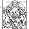 Cryptid Creatures Coloring Book, 50 Intricate Designs of Mysterious Creatures, Relax and Connect with Nature's Most Mysterious Creatures