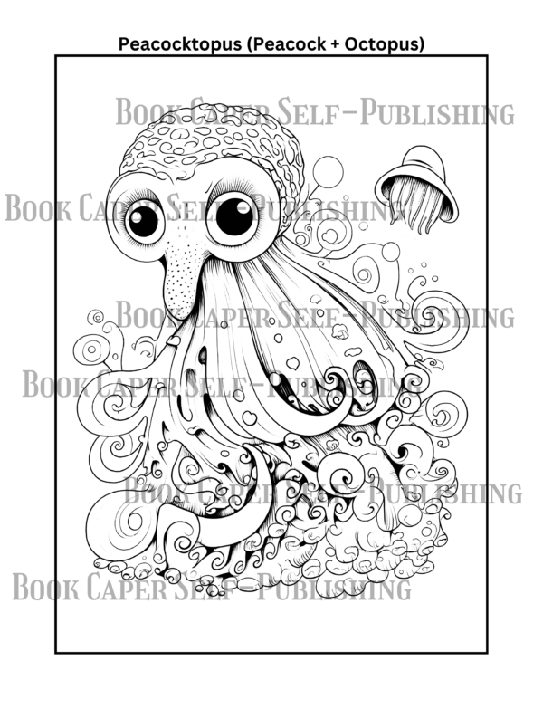 Animal Mashups Coloring Book: Combines Two Different Creatures Into One Hilarious Hybrid
