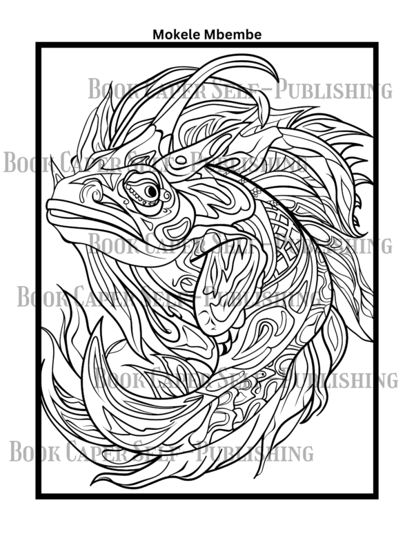 Cryptid Creatures Coloring Book, 50 Intricate Designs of Mysterious Creatures, Relax and Connect with Nature's Most Mysterious Creatures