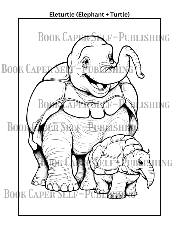 Animal Mashups Coloring Book: Combines Two Different Creatures Into One Hilarious Hybrid