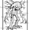 Cryptid Creatures Coloring Book, 50 Intricate Designs of Mysterious Creatures, Relax and Connect with Nature's Most Mysterious Creatures