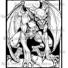 Cryptid Creatures Coloring Book, 50 Intricate Designs of Mysterious Creatures, Relax and Connect with Nature's Most Mysterious Creatures