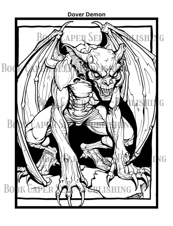 Cryptid Creatures Coloring Book, 50 Intricate Designs of Mysterious Creatures, Relax and Connect with Nature's Most Mysterious Creatures