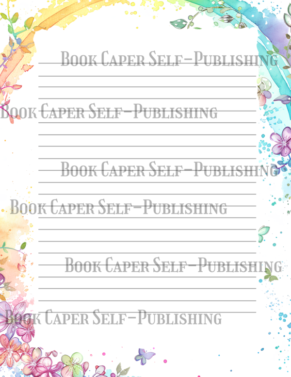 8 Styles of Stationary Printable Nature & Outdoors Paper Templates
