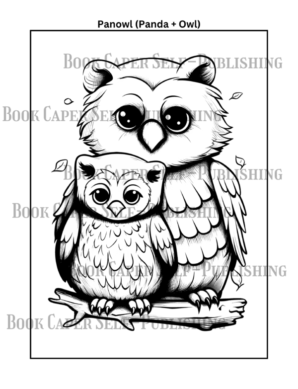 Animal Mashups Coloring Book: Combines Two Different Creatures Into One Hilarious Hybrid