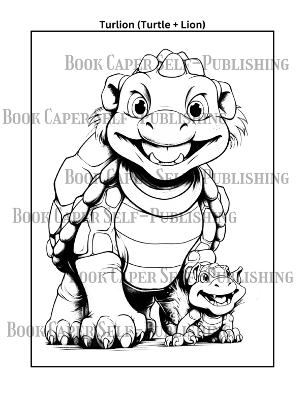 Animal Mashups Coloring Book: Combines Two Different Creatures Into One Hilarious Hybrid