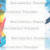 8 Styles of Stationary Printable Water Colored Paper Templates
