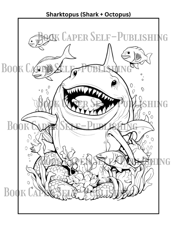 Animal Mashups Coloring Book: Combines Two Different Creatures Into One Hilarious Hybrid