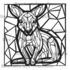 50 Stained Glass Wildlife: Simple Coloring Book For Adults and Kids, Featuring Easy to Color Animals of All Kinds for Relaxation