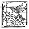 50 Stained Glass Wildlife: Simple Coloring Book For Adults and Kids, Featuring Easy to Color Animals of All Kinds for Relaxation