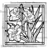 50 Stained Glass Flowers: Simple Coloring Book For Adults and Kids, Featuring Easy to Color Florals of All Kinds for Relaxation