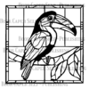 50 Stained Glass Wildlife: Simple Coloring Book For Adults and Kids, Featuring Easy to Color Animals of All Kinds for Relaxation