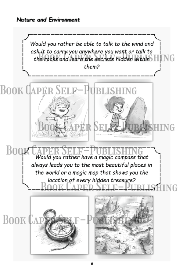 Would You Rather: A Collection of 300 Wild, Outrageous, and Engaging Questions with Pictures