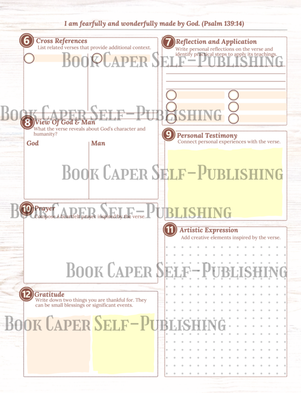 Verse Mapping: A Bible Study, Gratitude, and Prayer Journal for Engaging with Scripture