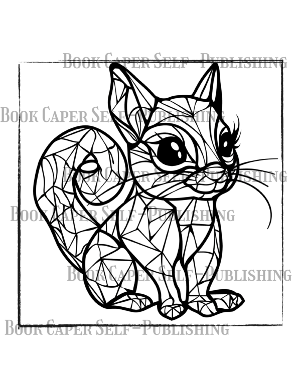 50 Stained Glass Cute Baby Animals: Simple Coloring Book For Adults and Kids, Featuring Easy to Color Designs for Relaxation