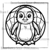 50 Stained Glass Cute Baby Animals: Simple Coloring Book For Adults and Kids, Featuring Easy to Color Designs for Relaxation